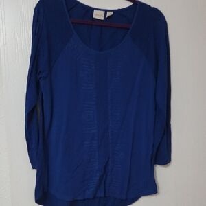 Chico's Vibrant Blue Women's Blouse